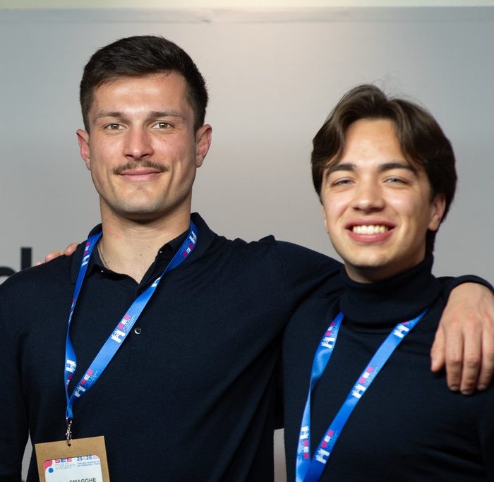Damien Smagghe et Thomas Poirier, co-fondateurs de Maestro Media